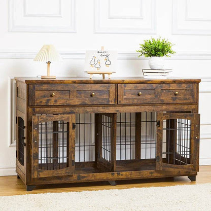 Dog Crate Furniture with Openable Partition - Tampa Home & Garden Store