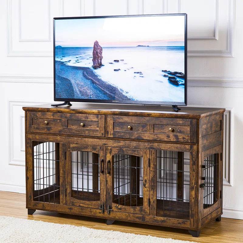 Dog Crate Furniture with Openable Partition - Tampa Home & Garden Store