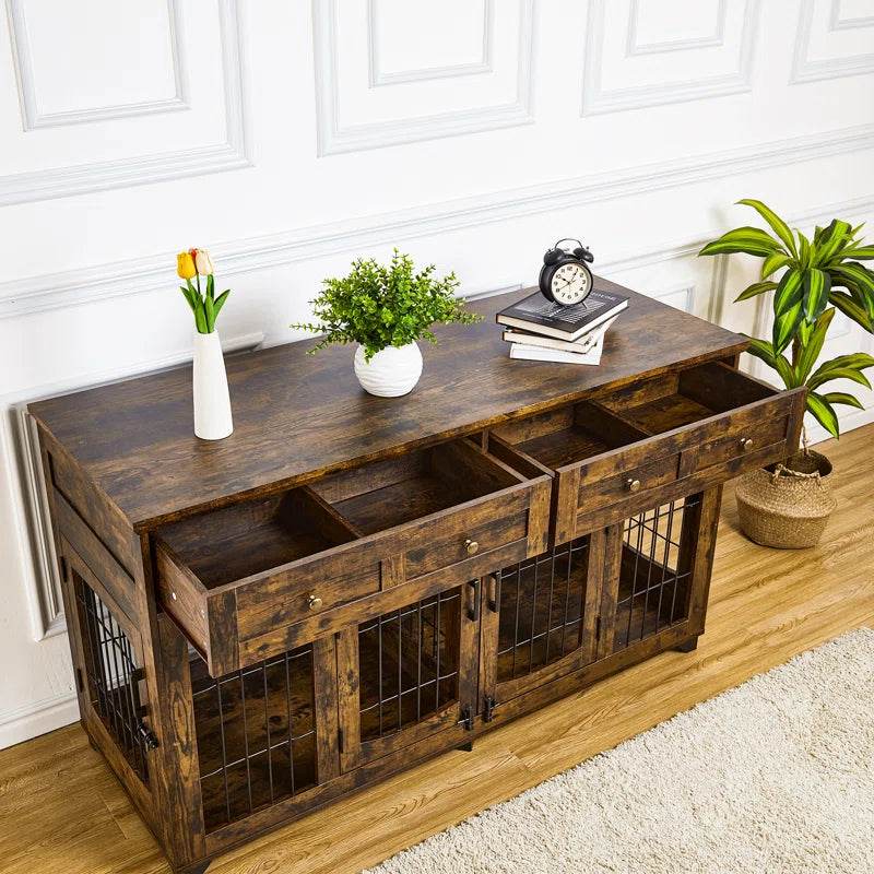 Dog Crate Furniture with Openable Partition - Tampa Home & Garden Store