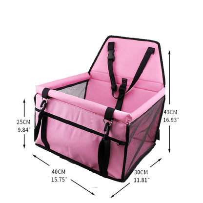 Dog Safety Mesh Travel Carrier Basket - Tampa Home & Garden Store