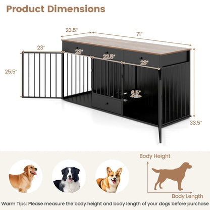 Dog Crate Furniture Indoor Modern Kennel