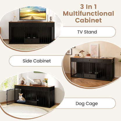 Dog Crate Furniture Indoor Modern Kennel