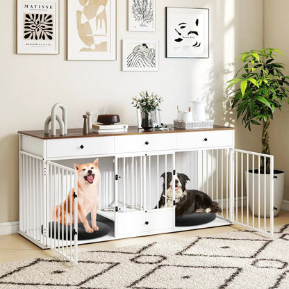 Dog Crate Furniture Indoor Modern Kennel