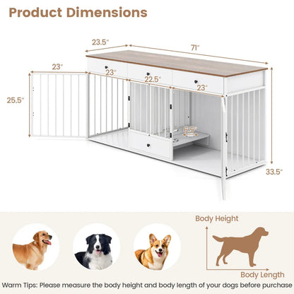 Dog Crate Furniture Indoor Modern Kennel