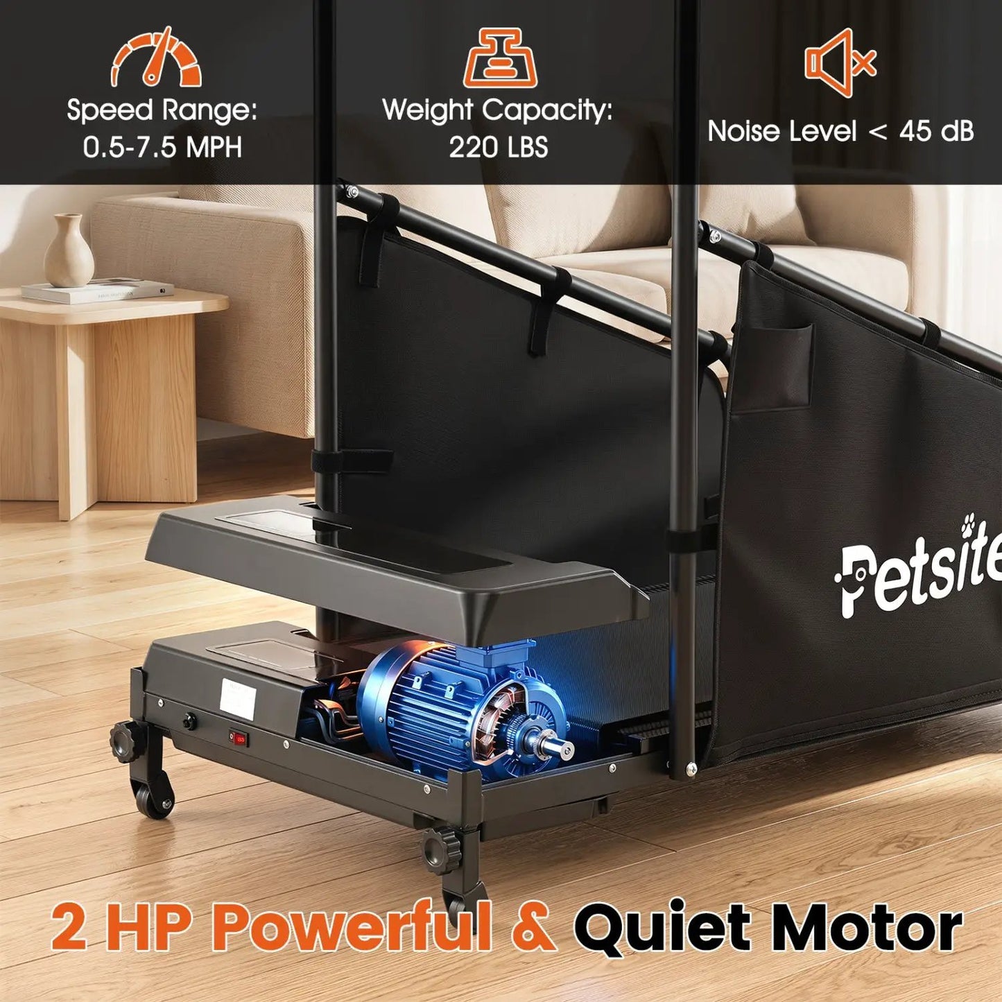 Dog Treadmill With Remote Control and LCD Display