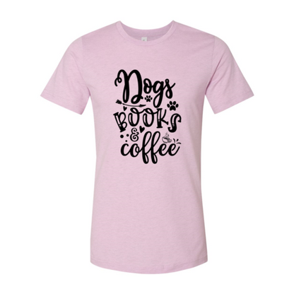 Dogs Books Coffee T-Shirt - Tampa Home & Garden Store