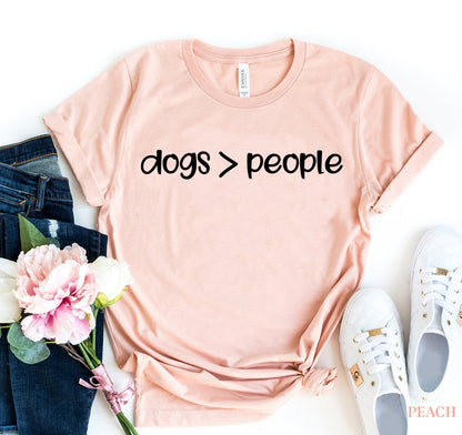 Dogs Greater Than People T-Shirt - Tampa Home & Garden Store