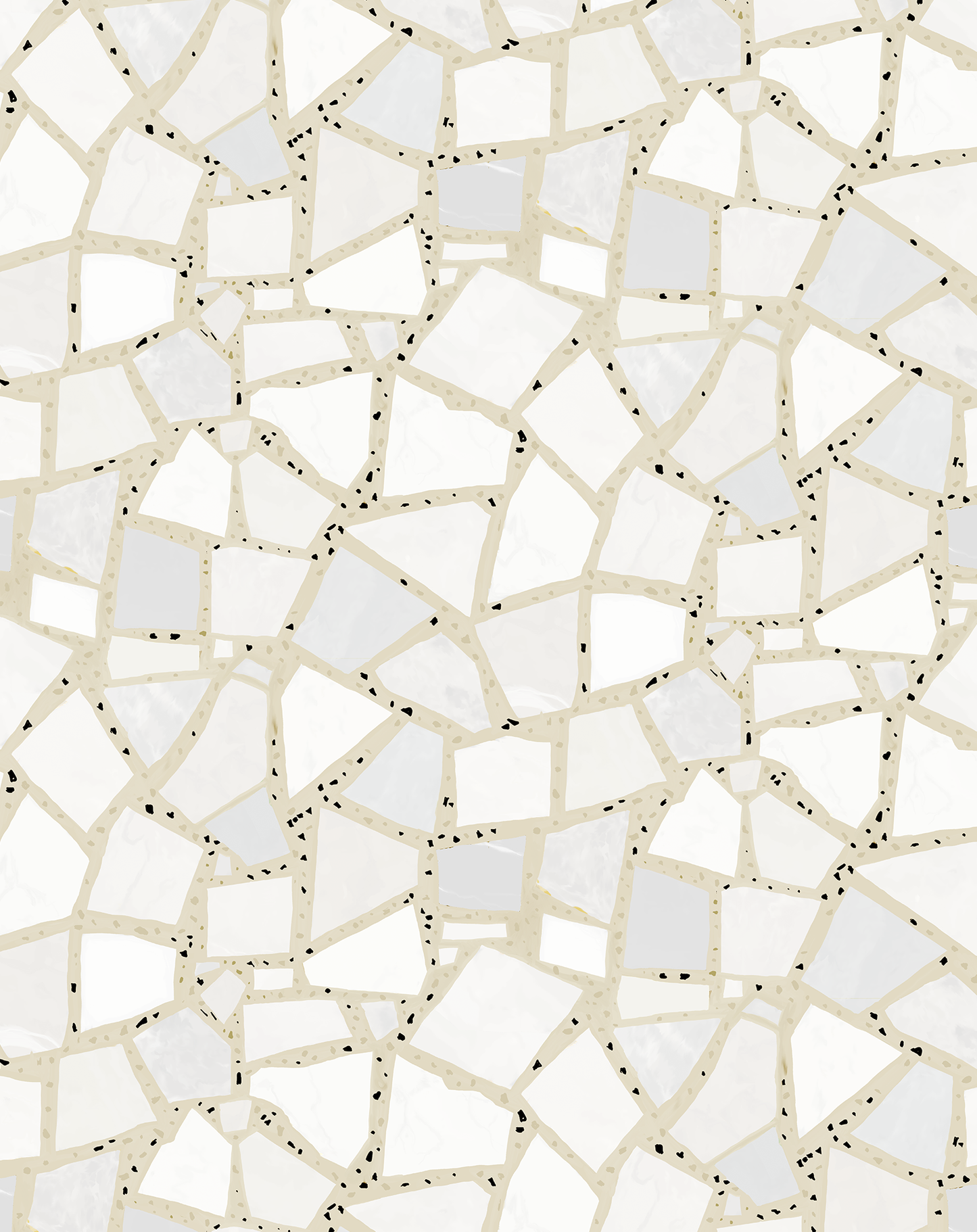 Dolce Terrazzo Wallpaper, tan - Tampa Home & Garden Store