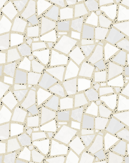 Dolce Terrazzo Wallpaper, tan - Tampa Home & Garden Store