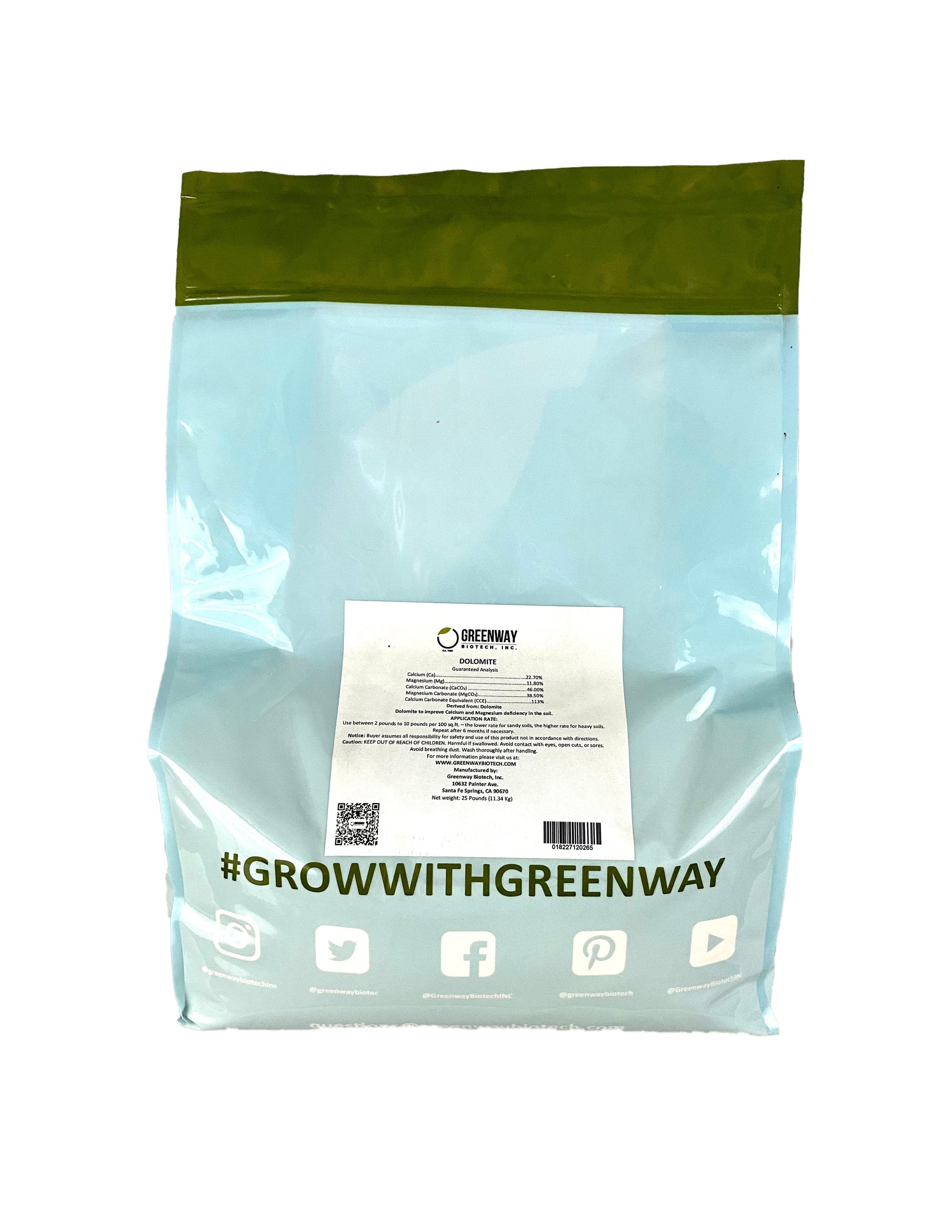 Dolomite | Lime Powder PH Up - Tampa soil911.com