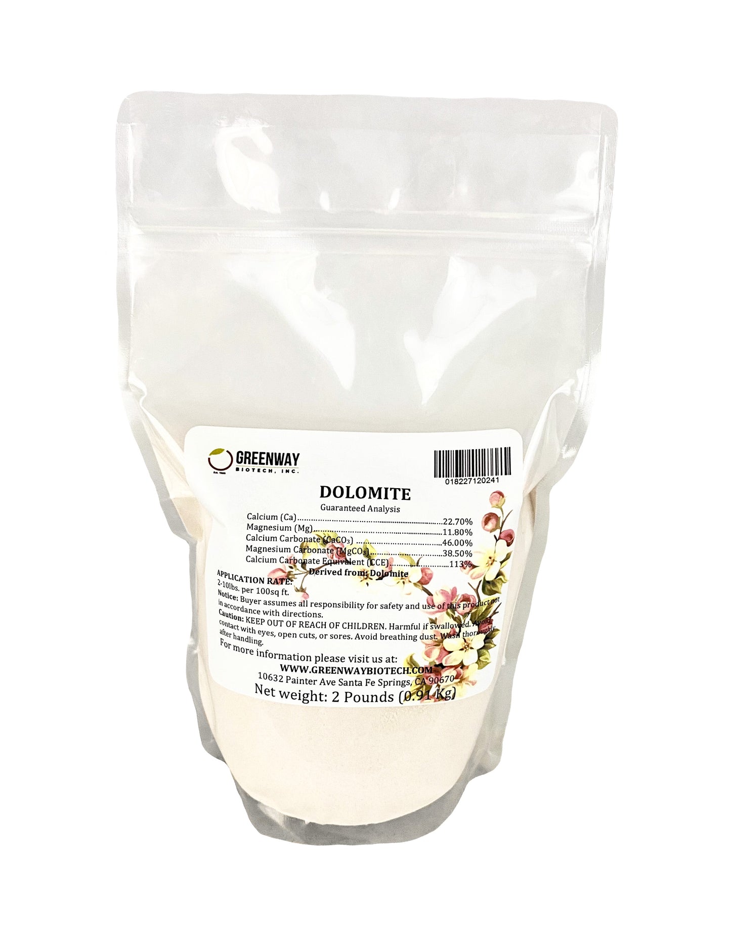 Dolomite | Lime Powder PH Up - Tampa soil911.com