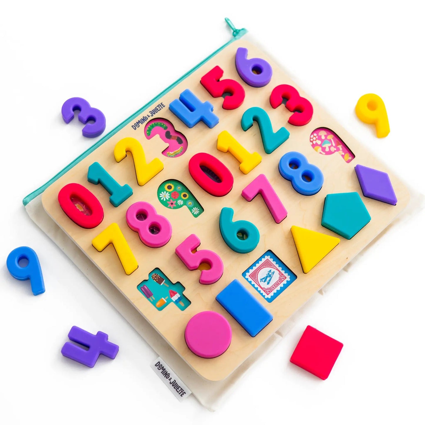 123 Find and Fit Puzzle for Babies and Toddlers