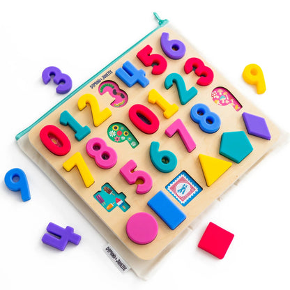 123 Find and Fit Puzzle for Babies and Toddlers