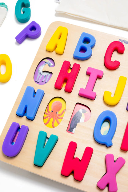 ABC Find and Fit Puzzle for Phonics Learning