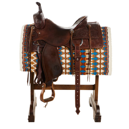 Double Arrow 40X34 New Zealand Wool Saddle Blanket - Tampa Home & Garden Store