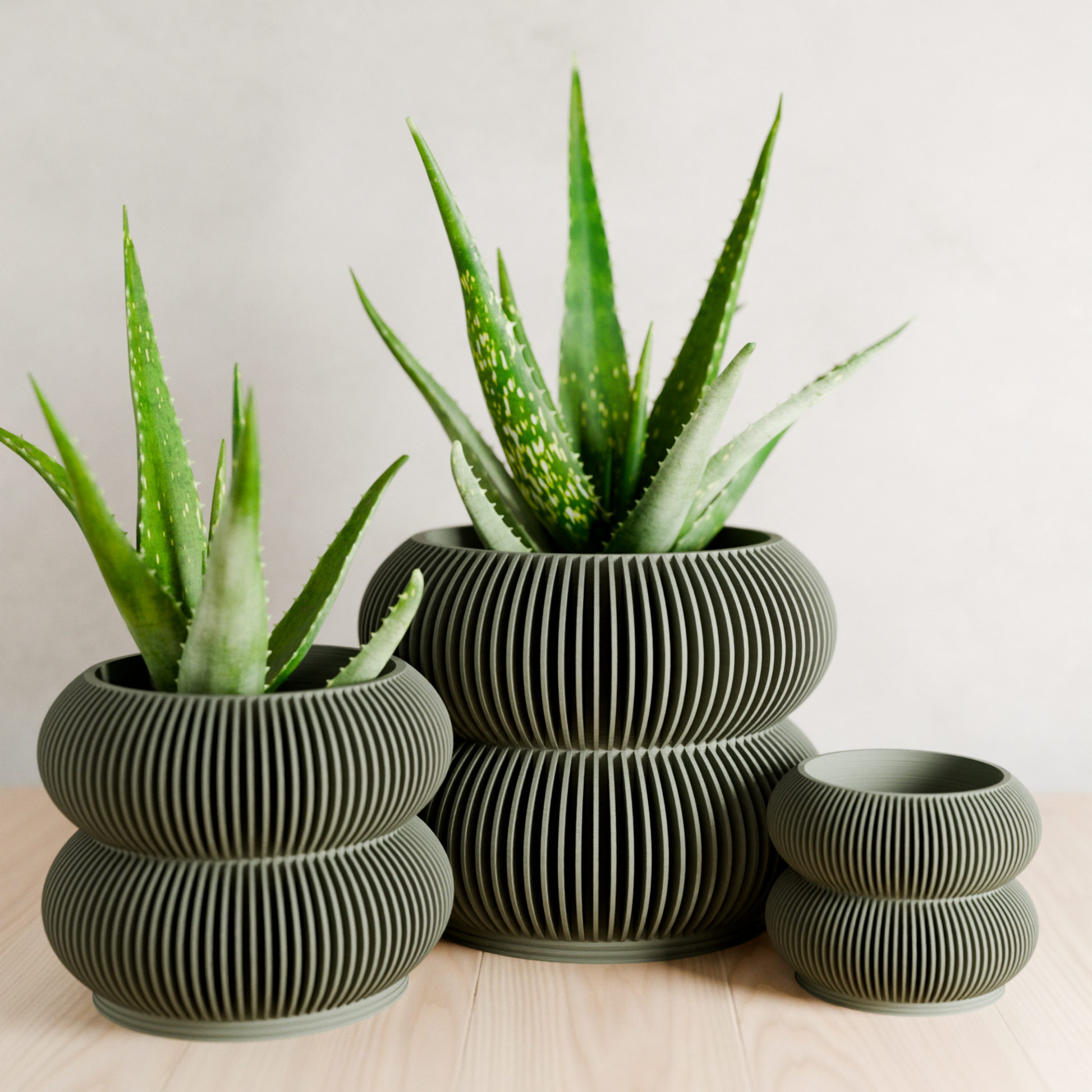 Double BUBBLES Planter - Tampa Home & Garden Store
