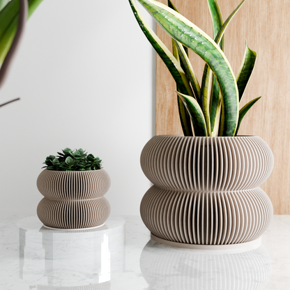 Double BUBBLES Planter - Tampa Home & Garden Store