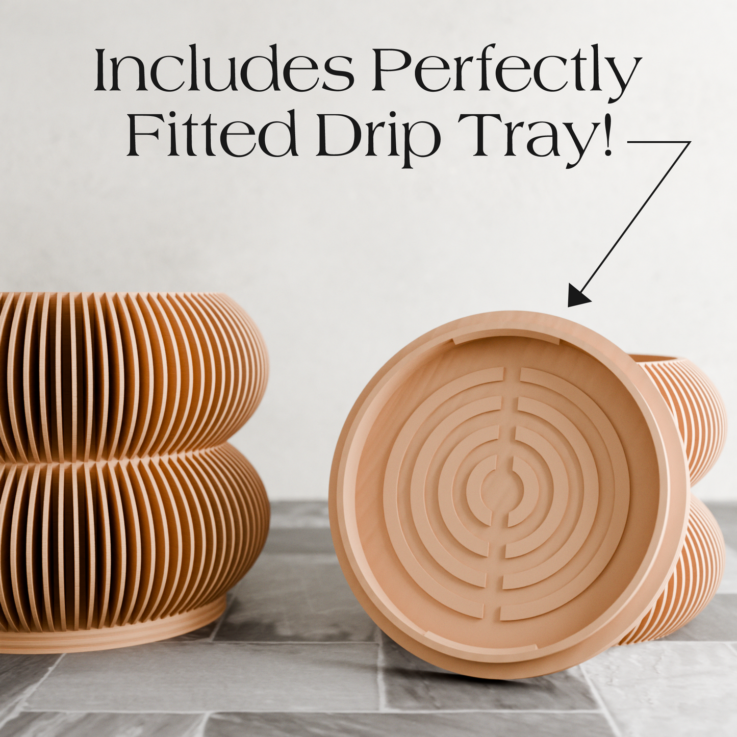 Double BUBBLES Planter - Tampa Home & Garden Store