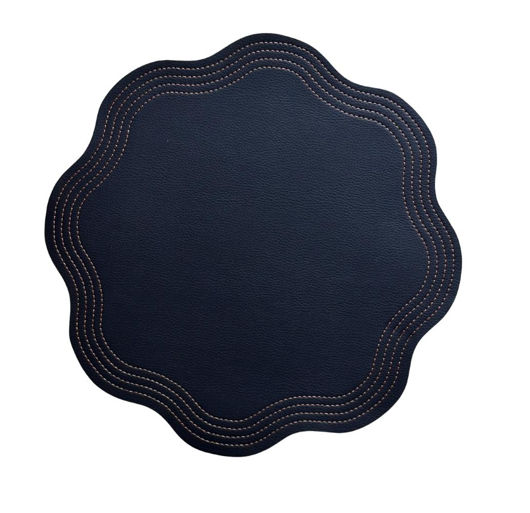 Double Sided Faux Leather Placemat - Tampa Home & Garden Store