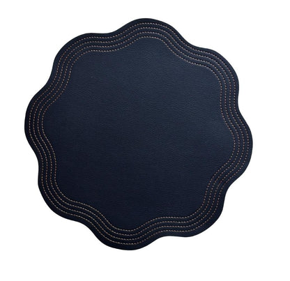 Double Sided Faux Leather Placemat - Tampa Home & Garden Store