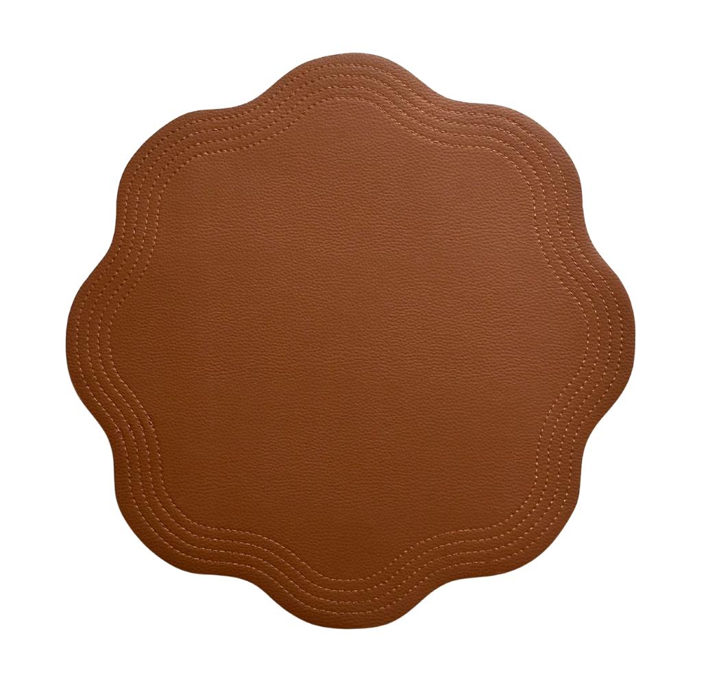 Double Sided Faux Leather Placemat - Tampa Home & Garden Store