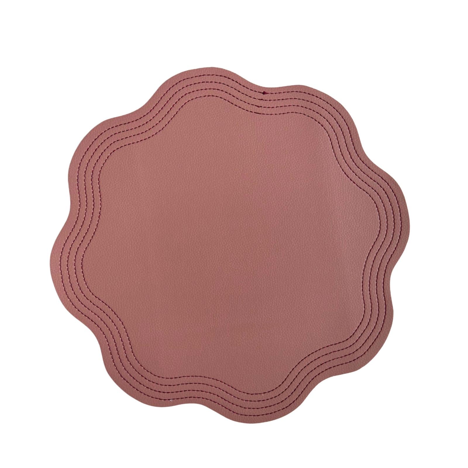 Double Sided Faux Leather Placemat - Tampa Home & Garden Store
