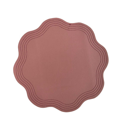 Double Sided Faux Leather Placemat - Tampa Home & Garden Store