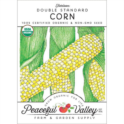 Double Standard Corn Seeds (Organic) - Tampa Home & Garden Store