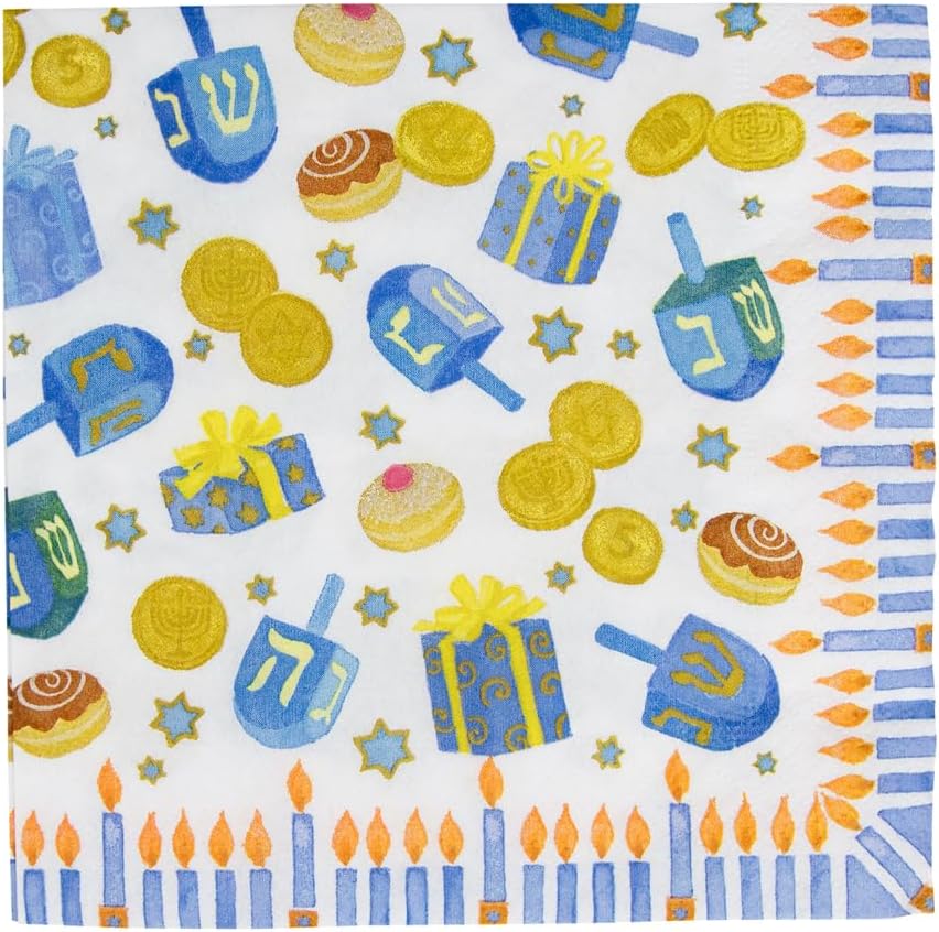 Dreidel, Dreidel, Dreidel Napkin Lunch - Tampa Home & Garden Store