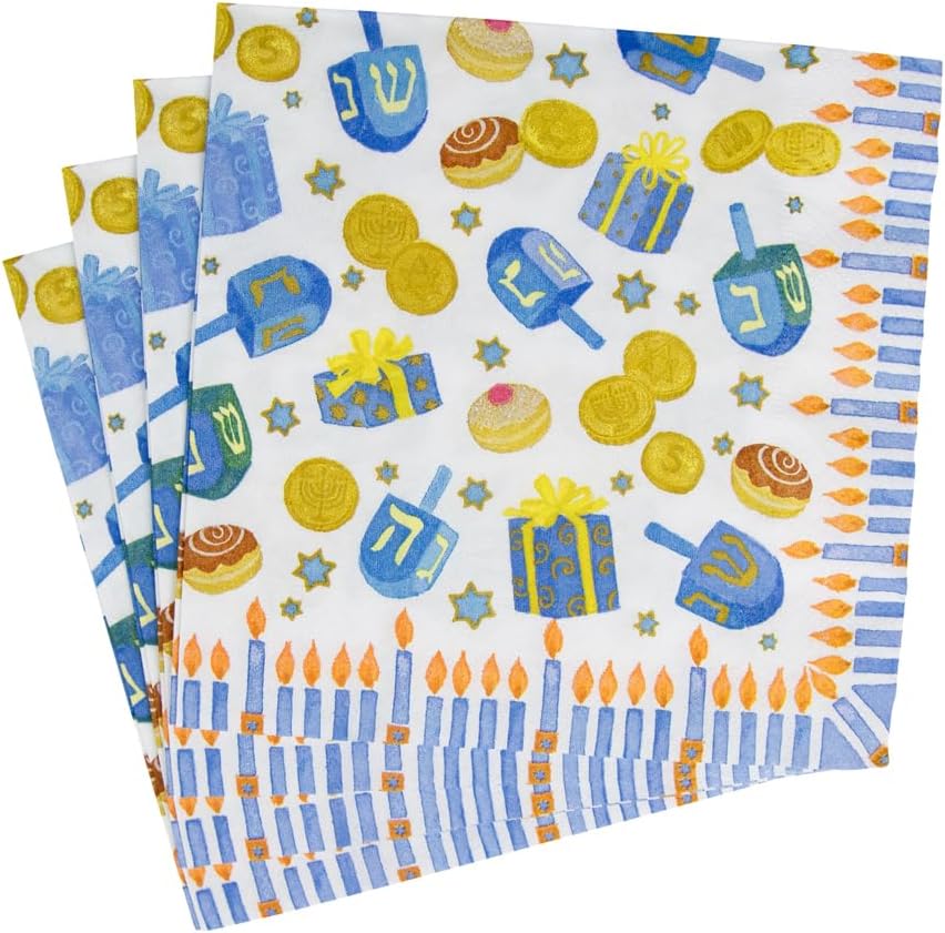 Dreidel, Dreidel, Dreidel Napkin Lunch - Tampa Home & Garden Store