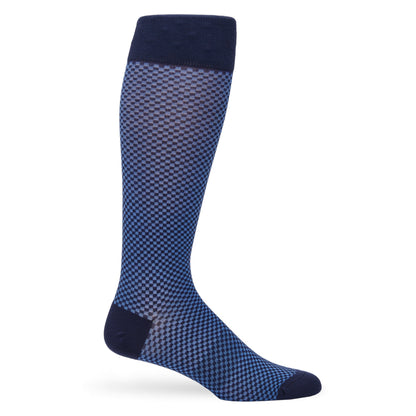Maddox Navy Gradient Dress Socks For Office