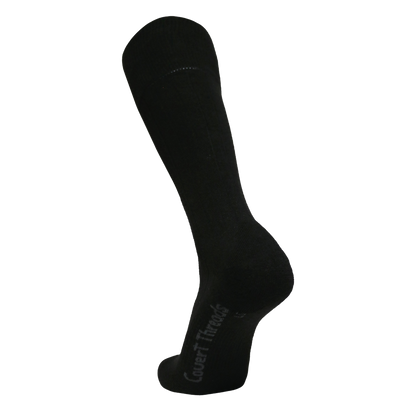 DRESS Garrison Sock knee-high black military/tactical sock by Covert Threads on Tampa Home & Garden Store