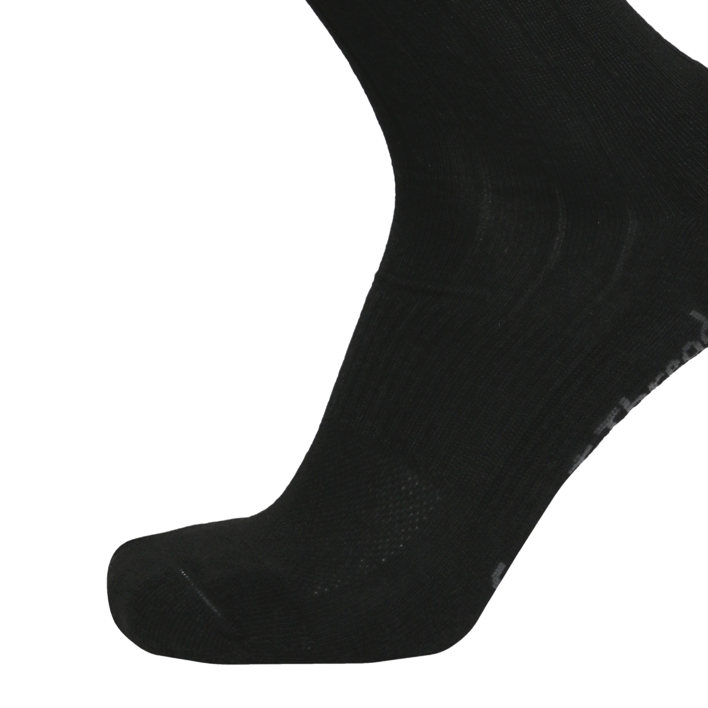 DRESS Garrison Sock knee sock in black knit fabric close-up on Tampa Home & Garden Store