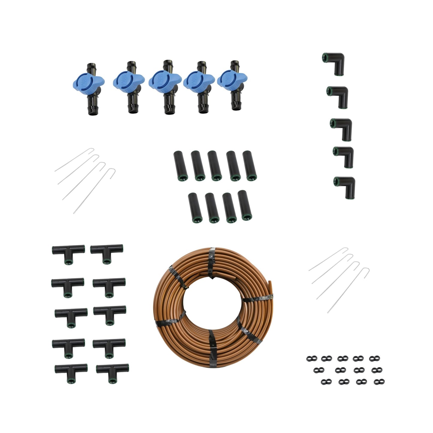 Drip irrigation kit, select number of rows.