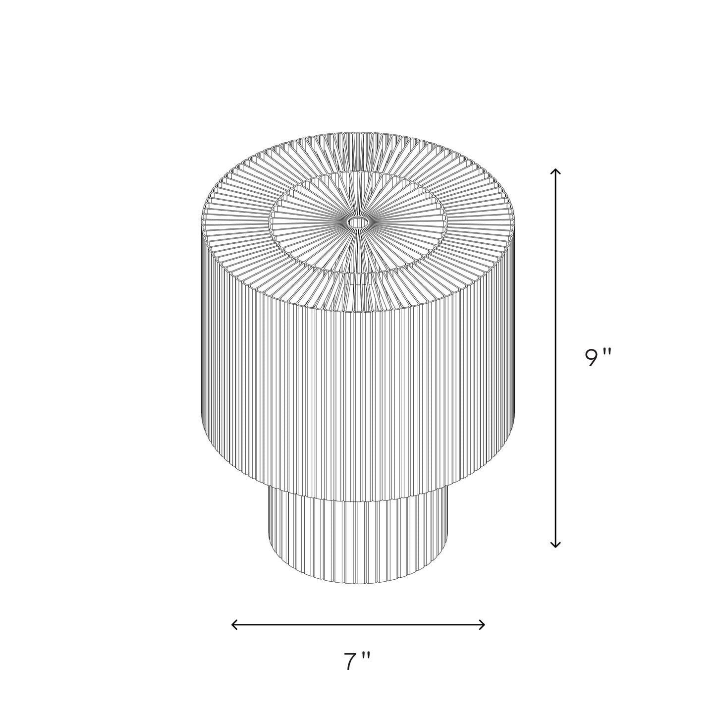 Drum Lamp - Tampa Home & Garden Store