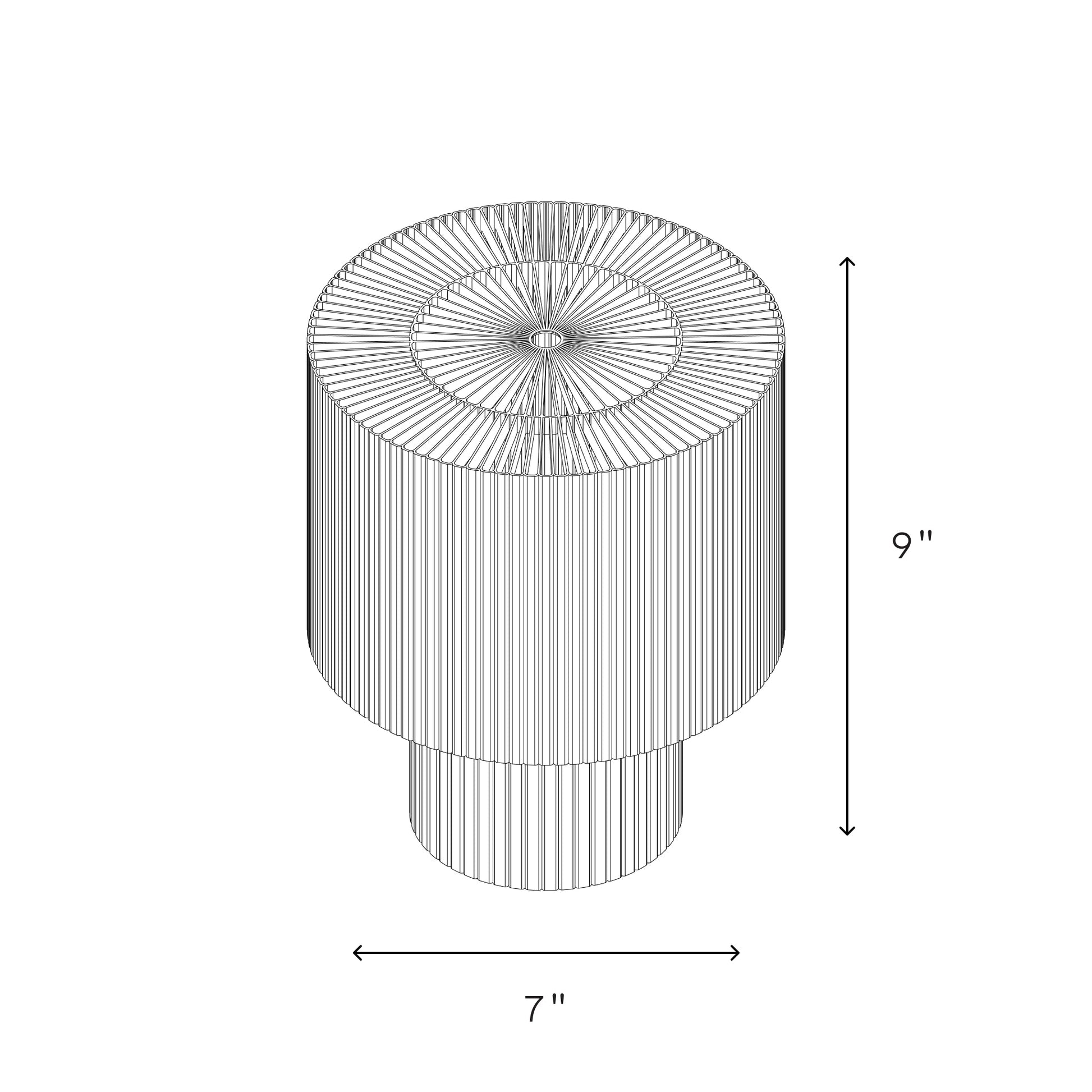 Drum Lamp - Tampa Home & Garden Store