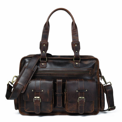 Dryden Buffalo Briefcase - Tampa Home & Garden Store