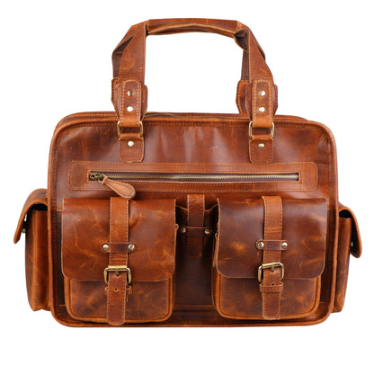 Dryden Buffalo Briefcase - Tampa Home & Garden Store