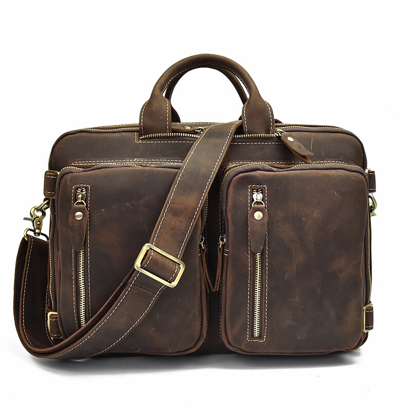 Dublin Leather Backpack Briefcase 2-in-1 - Tampa Home & Garden Store