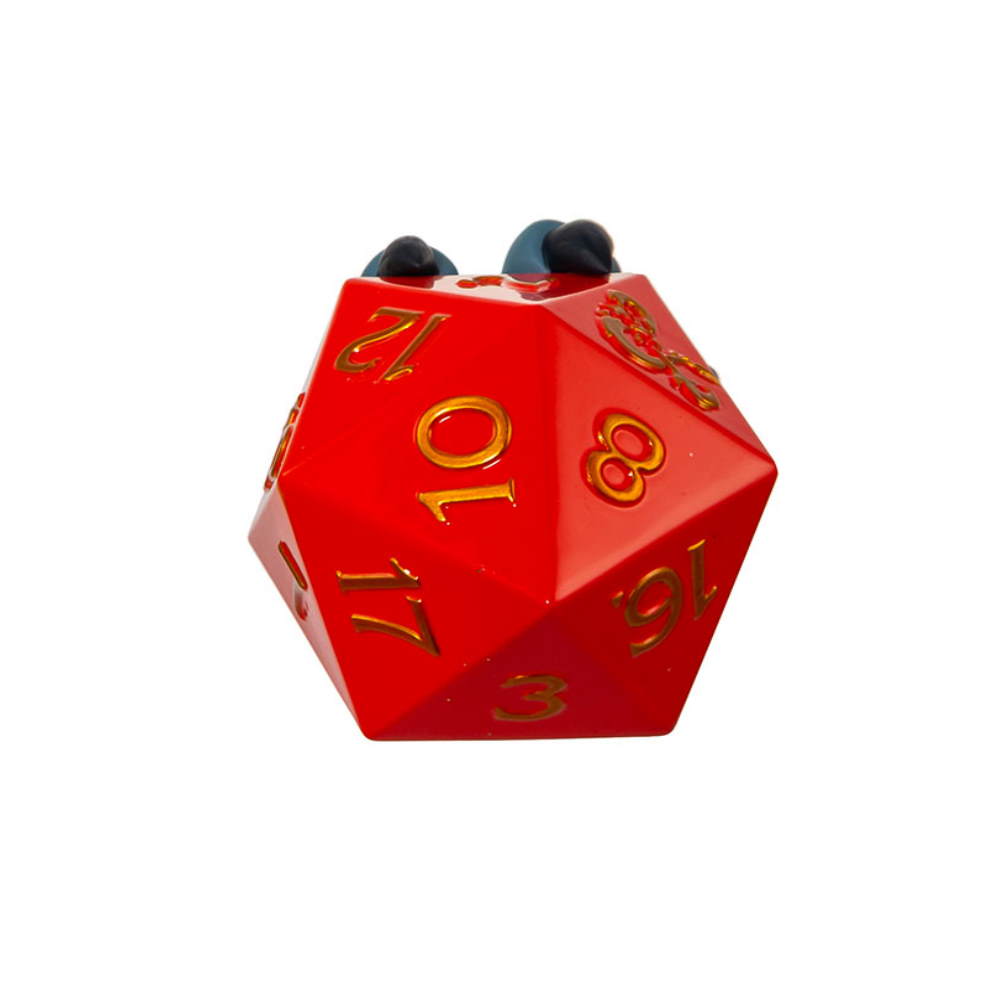 Dungeons And  Dragons Claw Holding  Red Dice Ornament - Tampa Home & Garden Store