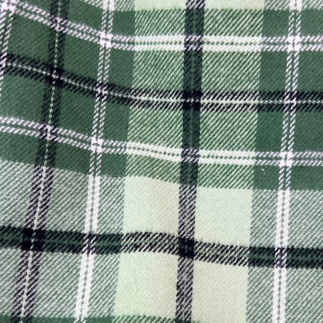 Dusty Matcha Green Plaid Flannel Infinity or Blanket Scarf - Tampa Home & Garden Store