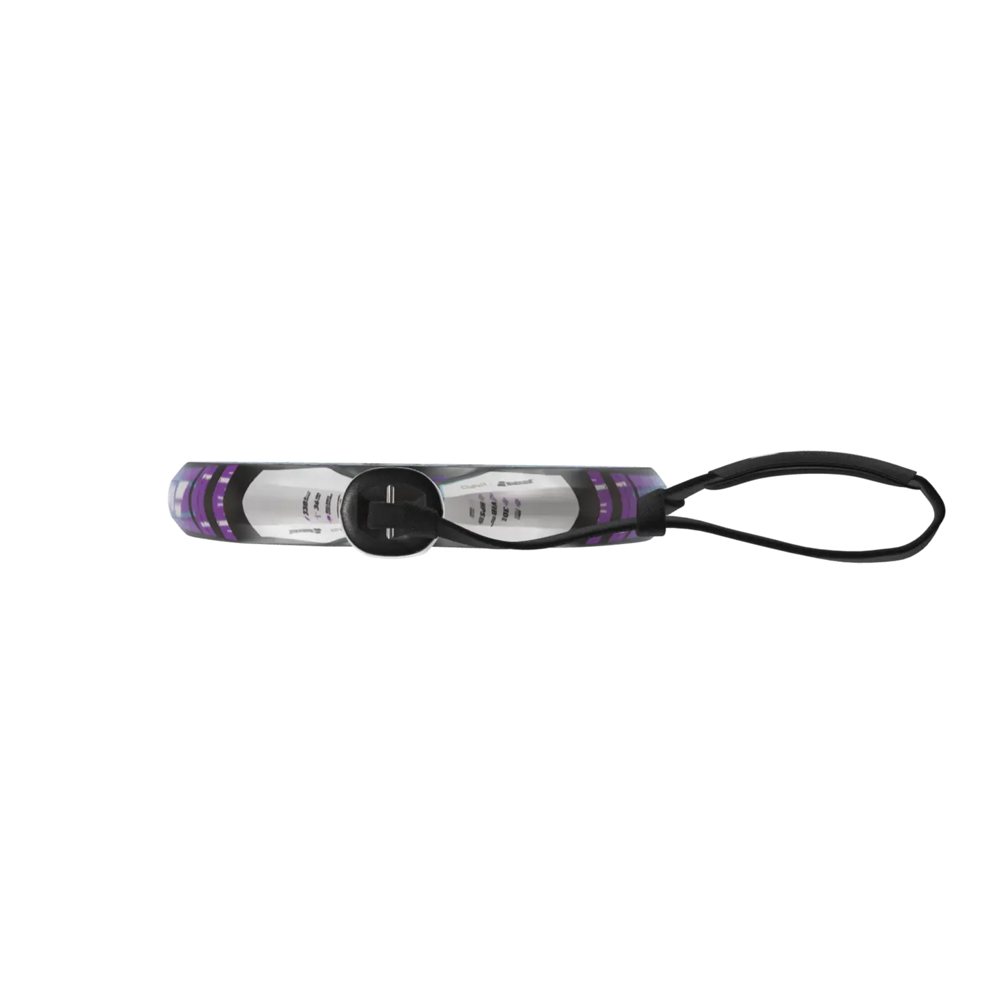 Babolat Dyna Spirit Padel Racket purple black white with strap on Tampa Home & Garden Store