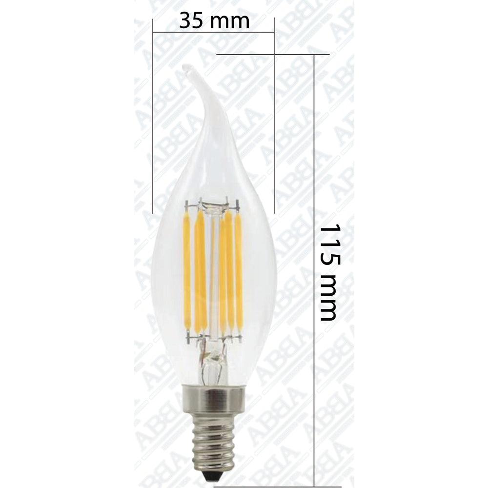 E12 3W LED Filament Candelabra Outdoor Bulbs Dimmable Energy Saving Light Bulb - Tampa soil911.com