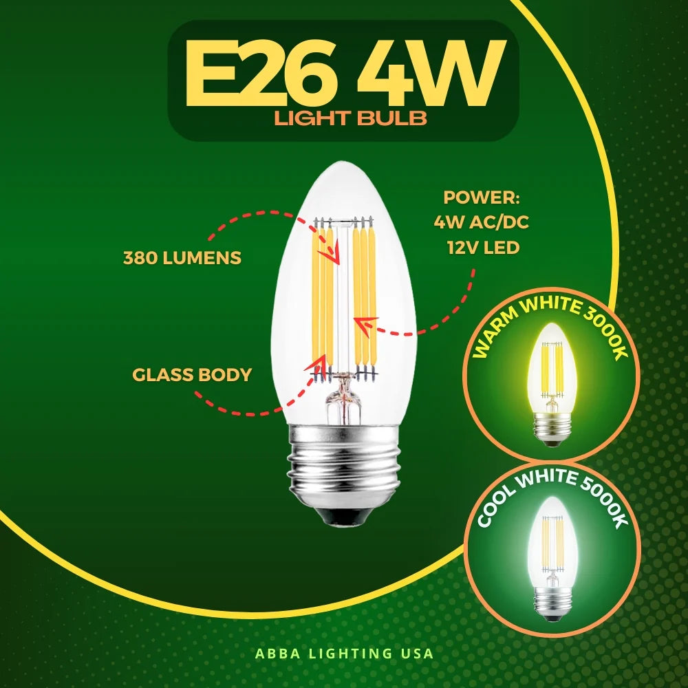 Bombillas LED Edison Bombillas Edison regulables de bajo consumo