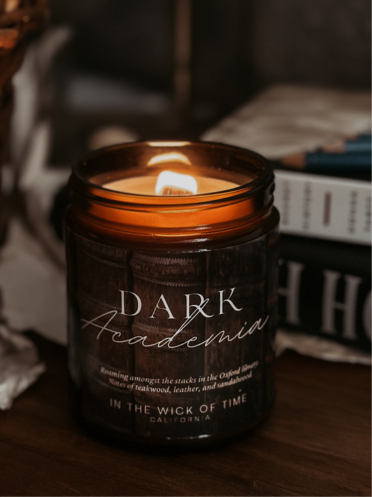 Dark Academia Candle - Tampa Home & Garden Store