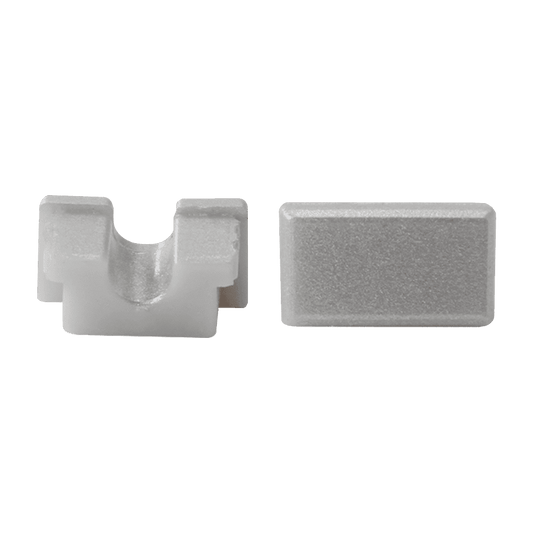 EC44 Rectangular Shaped Plastic End Caps Aluminum Channel Rail Led - Tampa soil911.com