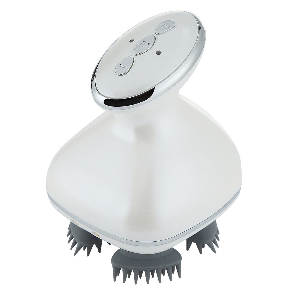 Head Massager 4-Claw Kneading Vibration Rechargeable Waterproof Head Massager Multi-Function - Tampa Home & Garden Store