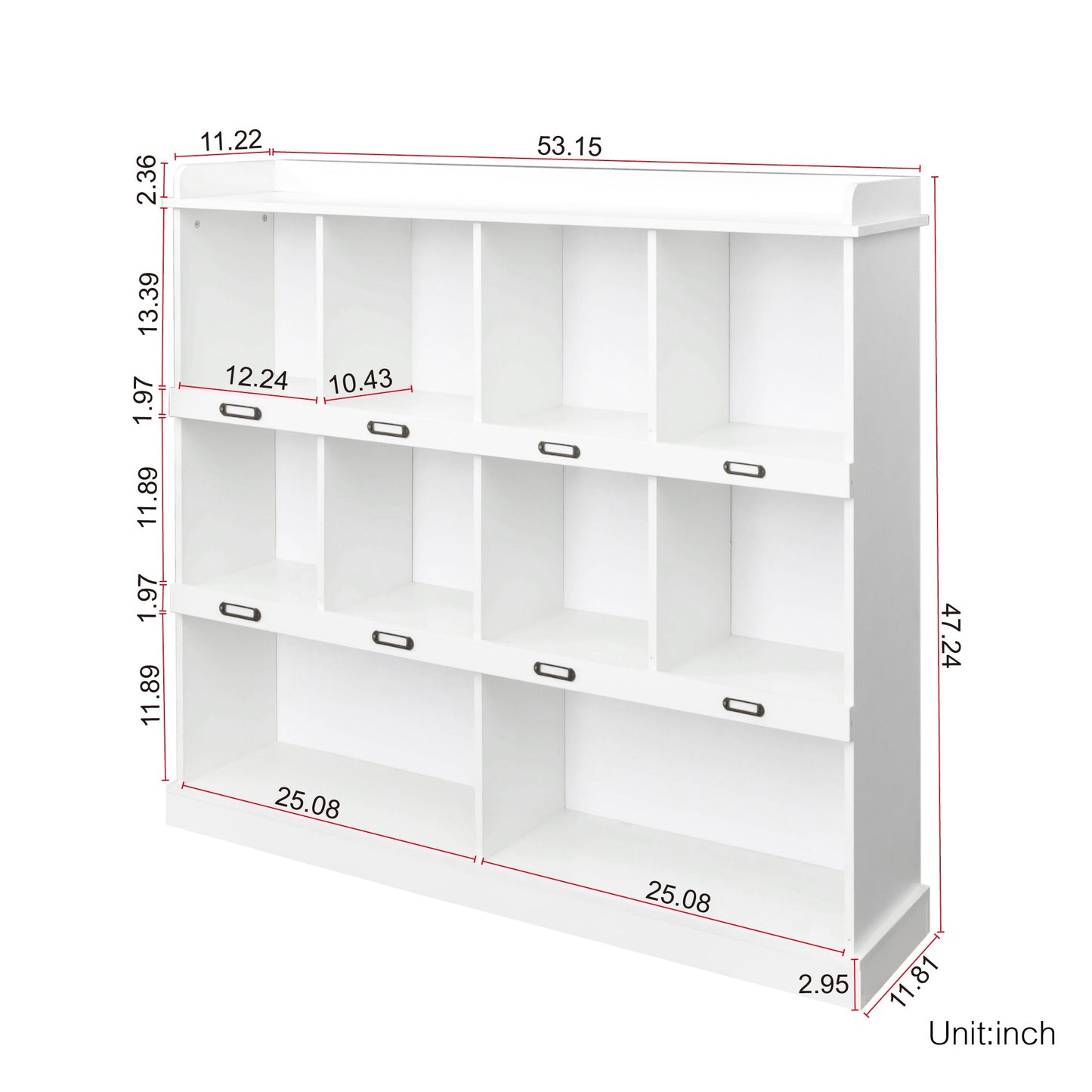 10-shelf Bookcase - Tampa Home & Garden Store
