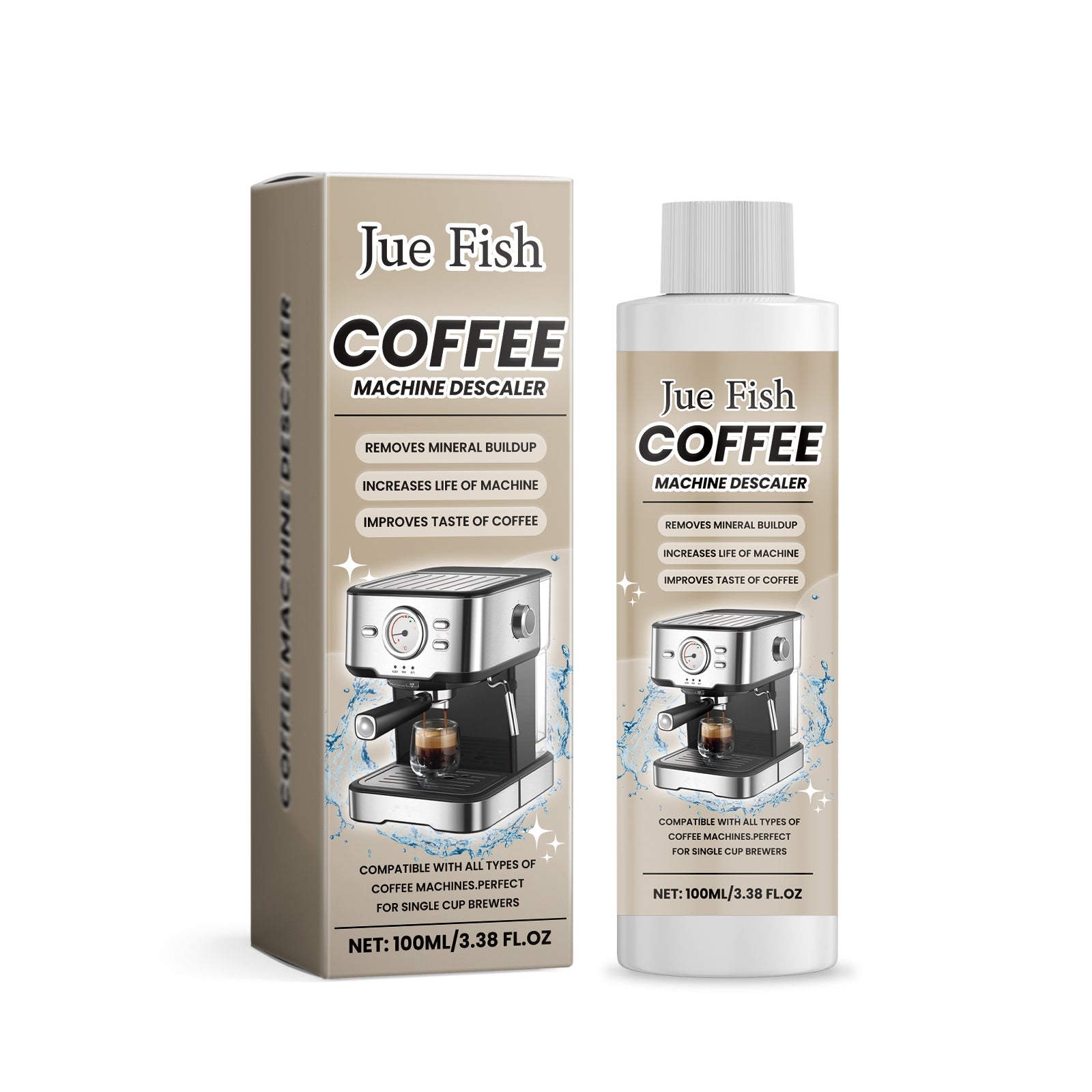 Coffee Machine Scale Remover, Coffee Machine Special Detergent Scale Stain Cleaning And Refurbishing Agent - Tampa Home & Garden Store