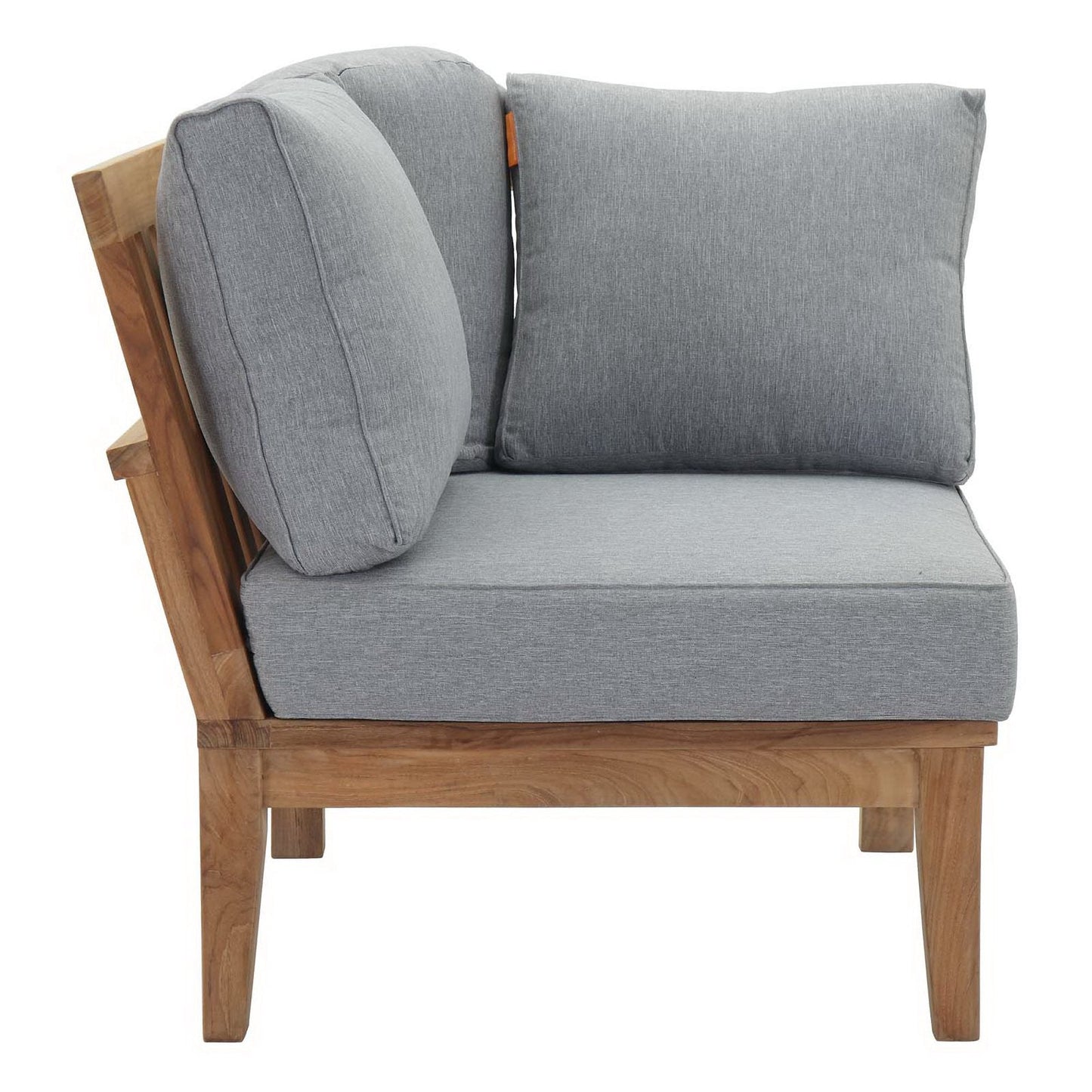Marina Outdoor Teak Patio Corner Sofa by Modway